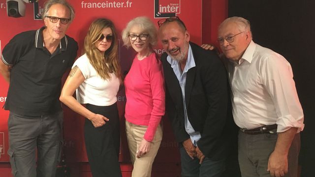 "Vous Les Femmes", de gauche à droite : Hervé Pauchon, Melody Gardot, BAMBI, Daniel Morin, Albert Algoud