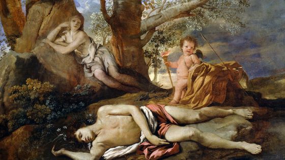 Echo et Narcisse, 1630, par Nicolas Poussin (1594-1665) ©Getty - DEA / G. DAGLI ORTI / Contributeur