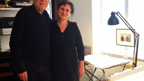 Georges Aperghis et Anne Montaron