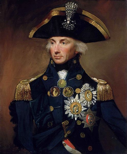 L'amiral Horatio Nelson qui arbore la "çelenk", récompense ottomane, sur son chapeau, Lemuel Francis Abbott, 1799, Greenwich Hospital Collection
