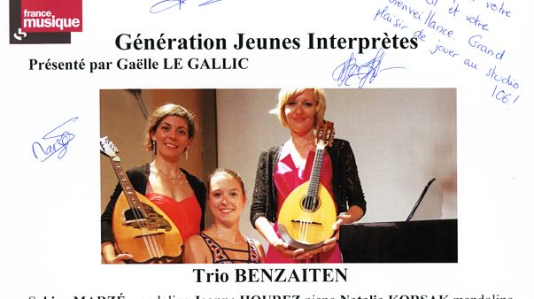Livre d'or du Trio Benzaiten