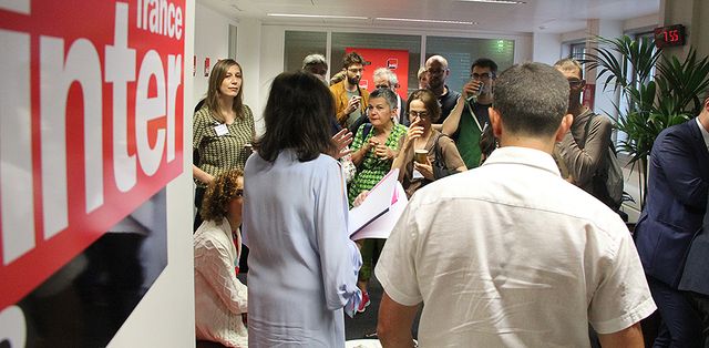 Eva Bettan et quelques membres du jury