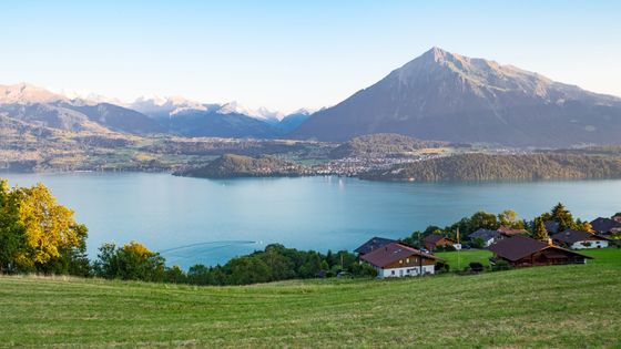 Le lac de Thoune en Suisse ©Getty - Masci Giuseppe/AGF/UIG