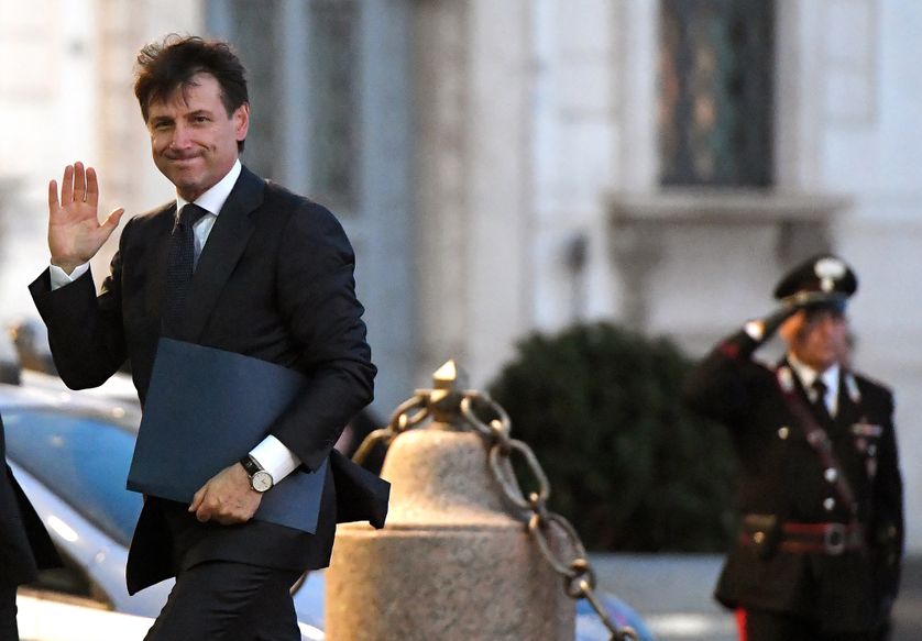 Le nouveau Premier ministre italien Giuseppe Conte