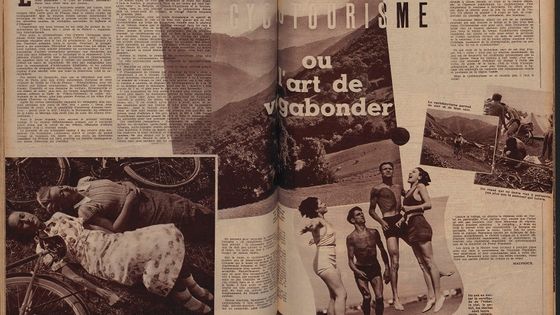 Article sur les congés payés dans le magazine Regards du 13 août 1936. - BNF, Gallica, via wikimedia