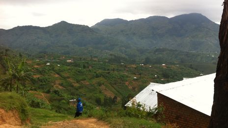 Vue sur les collines