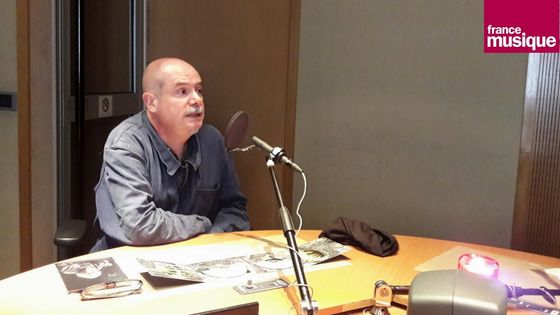 Jean-François Vrod au micro de Bruno Letort pour Tapage nocturne ©Radio France - Soizic Noël