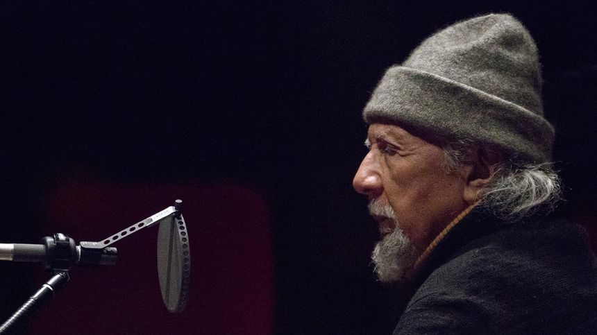 Charles Lloyd au micro de Alex Dutilh en novembre 2017
