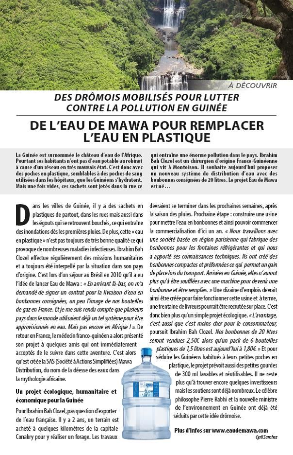 Article Mawa - MiniZap novembre 2017
