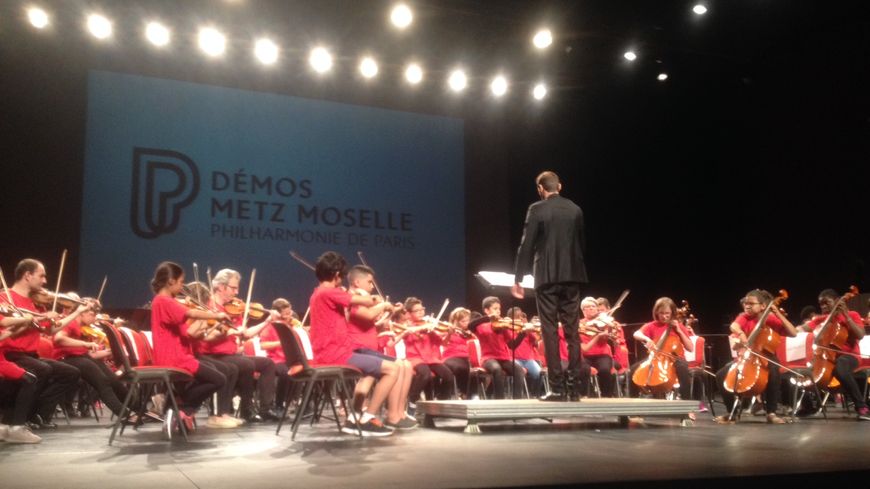 L'orchestre Demos Metz Moselle a réalisé son deuxième spectacle, ce dimanche sur la scène nationale du Carreau à Forbach