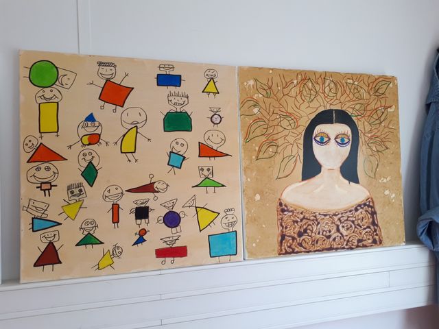 Les dessins de Karen, 14 ans et Shoukayra, 18 ans