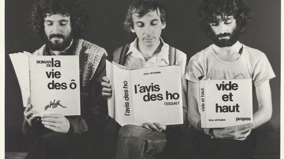 Michel Jaffrennou, La vie des ô, l'avis des ho, vide et haut - DR