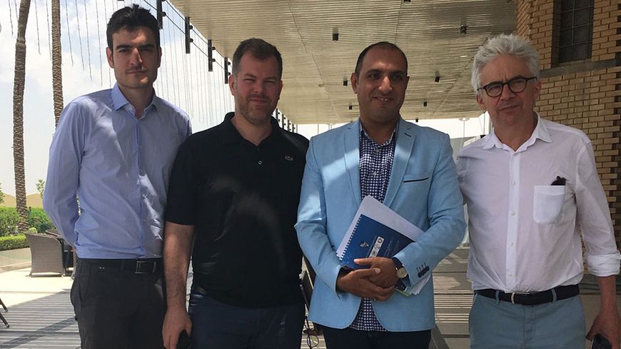 Vincent Brengarth, Martin Pradel, NasserAddin Madlool Abed et William Bourdon défendent la jeune accusée française