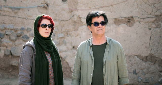 Behnaz Jafari et Jafar Panahi dans "Trois visages"