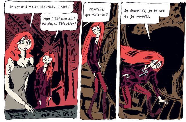 Détail d'"Aspirine" de Joann Sfar
