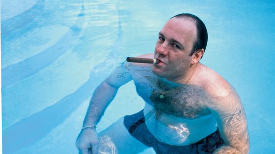 James Gandolfini, acteur incarnant Tony Soprano dans Les Soprano ©AFP - Anthony Neste / Contributeur