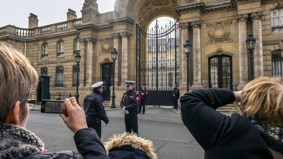 Le Palais de l'Elysée à Paris. ©AFP - Franck Guiziou