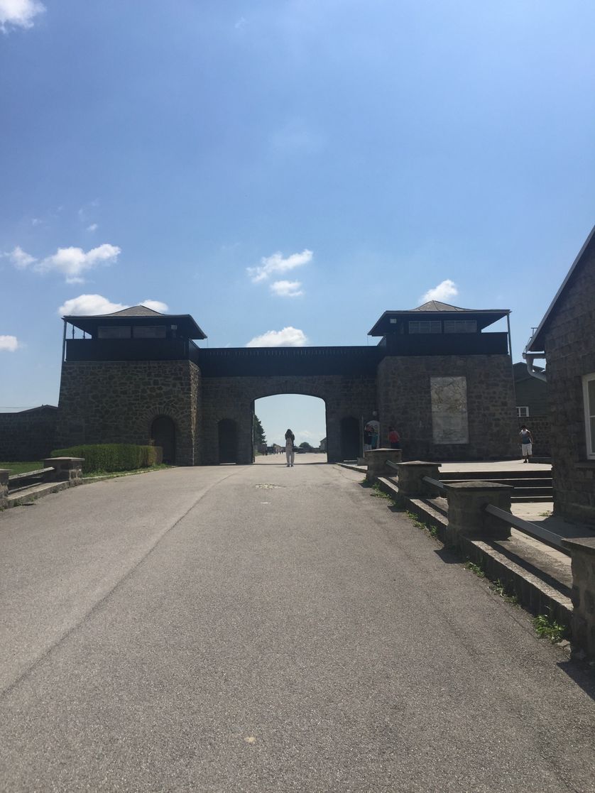 Entrée du Camp de Mauthausen