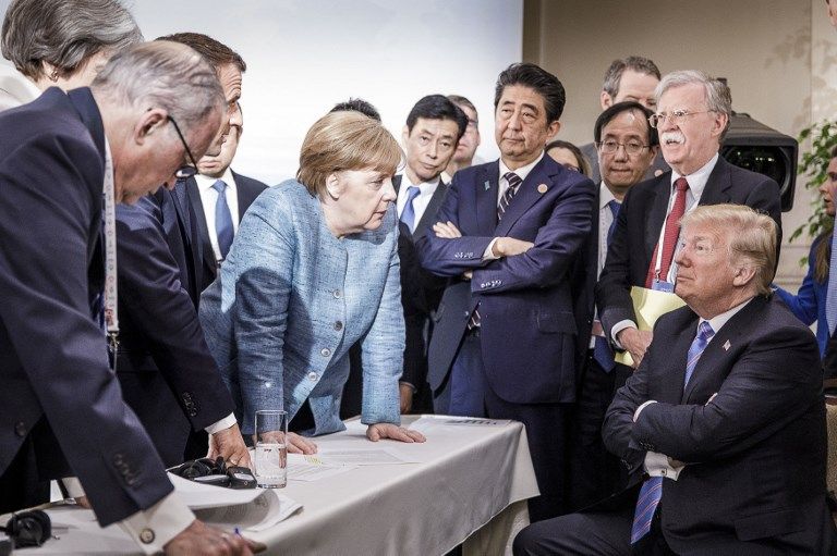 Le G7, organisé à Charlevoix, au Canada, a davantage ressemblé à un "G6 +1"