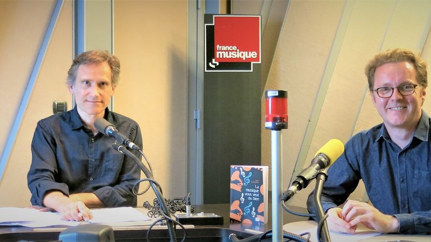 France Musique, studio 152... Philippe Venturini & David Christoffel propose "La musique vous veut du bien" Éditions PUF