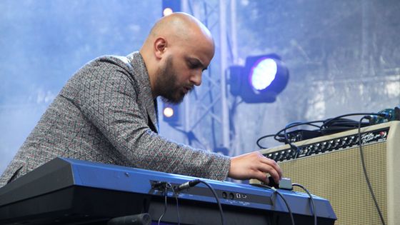 Bachar Mar-Khalifé au festival Rio Loco 2018 / Guillaume Schnee ©Radio France