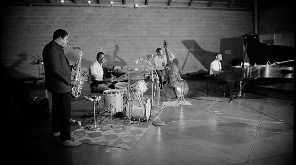 John Coltrane Quartet en studio / Jim Marshall