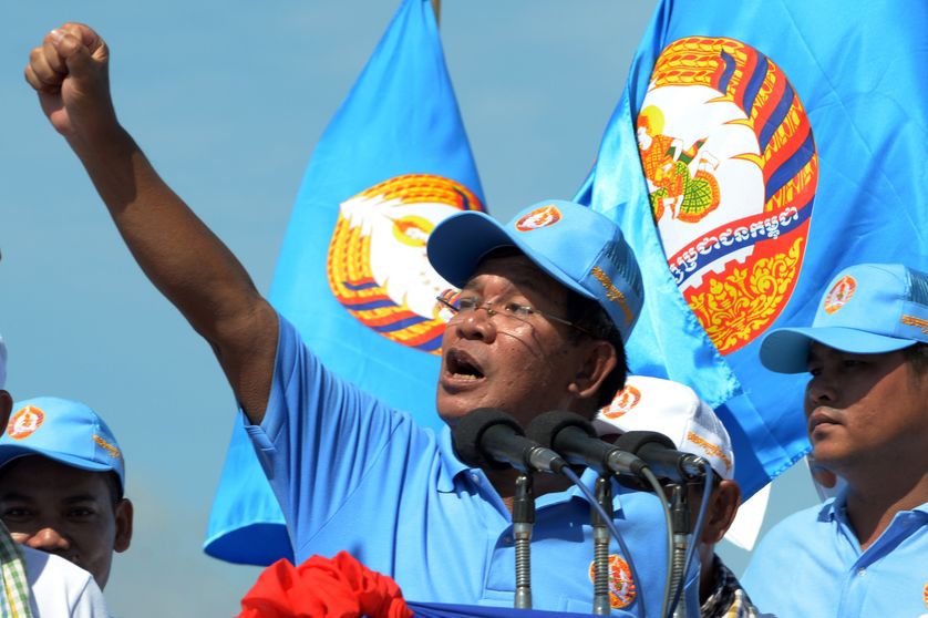 Le Premier Ministre cambodgien Hun Sen est au pouvoir depuis maintenant 33 ans