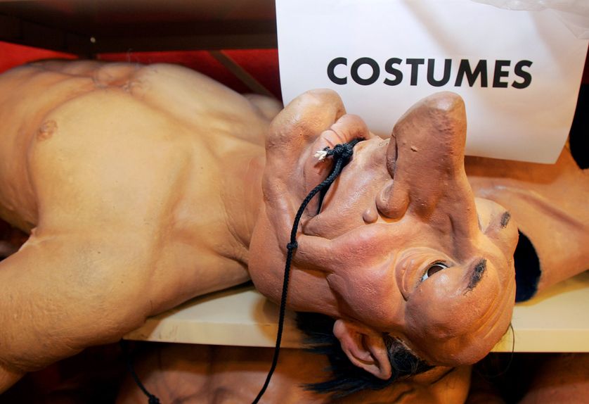 La marionnette de Jacques Chirac