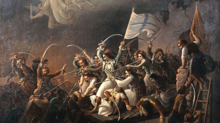 La Sortie de Missolonghi, 1855