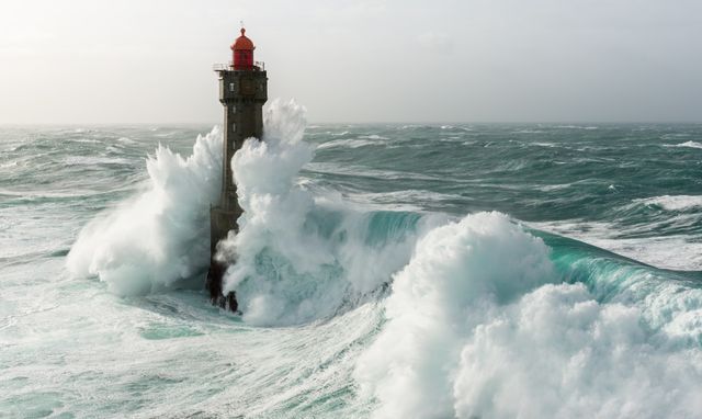 Le phare de la Jument (Bretagne)