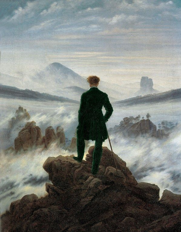 Caspar David Friedrich Et Le Voyageur Contemplant Une Mer De Nuages Que Faire Avec Un Zlip Qui Gratte