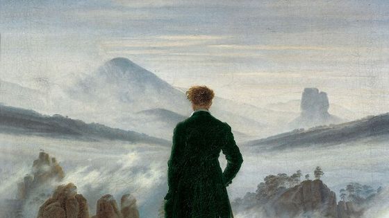 Caspar David Friedrich et "Le voyageur contemplant une mer de nuages
