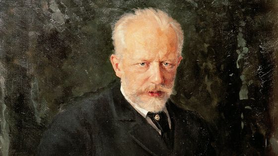 Portrait de Piotr Ilyitch Tchaïkovski peint par Nikolai Dimitriyevich Kuznetsov (détail) ©Getty - DEA PICTURE LIBRARY