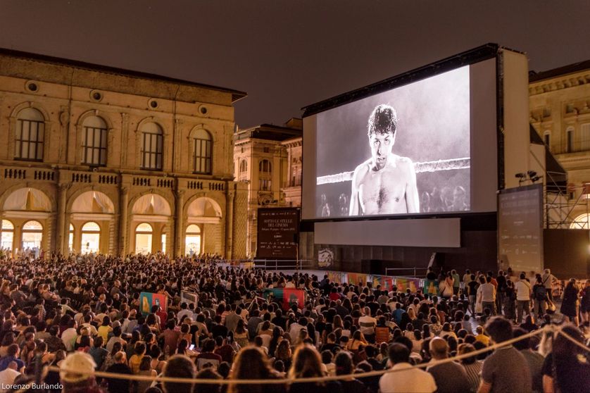 Séance au Festival Il Cinema Ritrovato en 2018