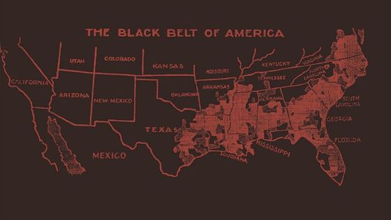 The Black Belt of America - Nouvelles éditions Place