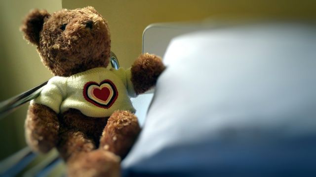 Un doudou à l'hôpital