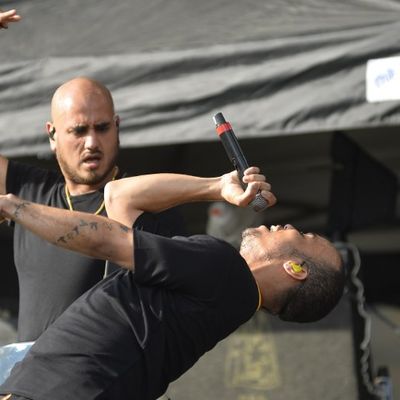 Le groupe Anderson .Paak en concert au Lollapalooza 2018