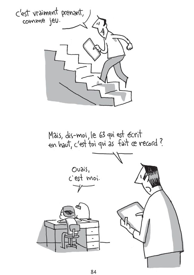 Planche extraite du "Guide du mauvais père" tome 4 de Guy Delisle