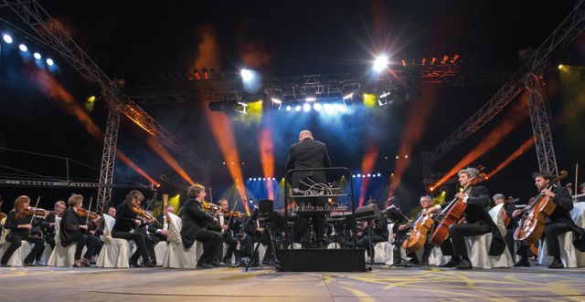 Orchestre centre Un Violon sur le Sable