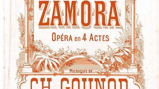 Affiche "Le tribut de Zamora" - Palazzetto Bru Zane