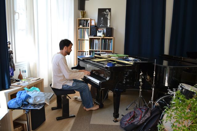 Le pianiste Baptiste Trotignon