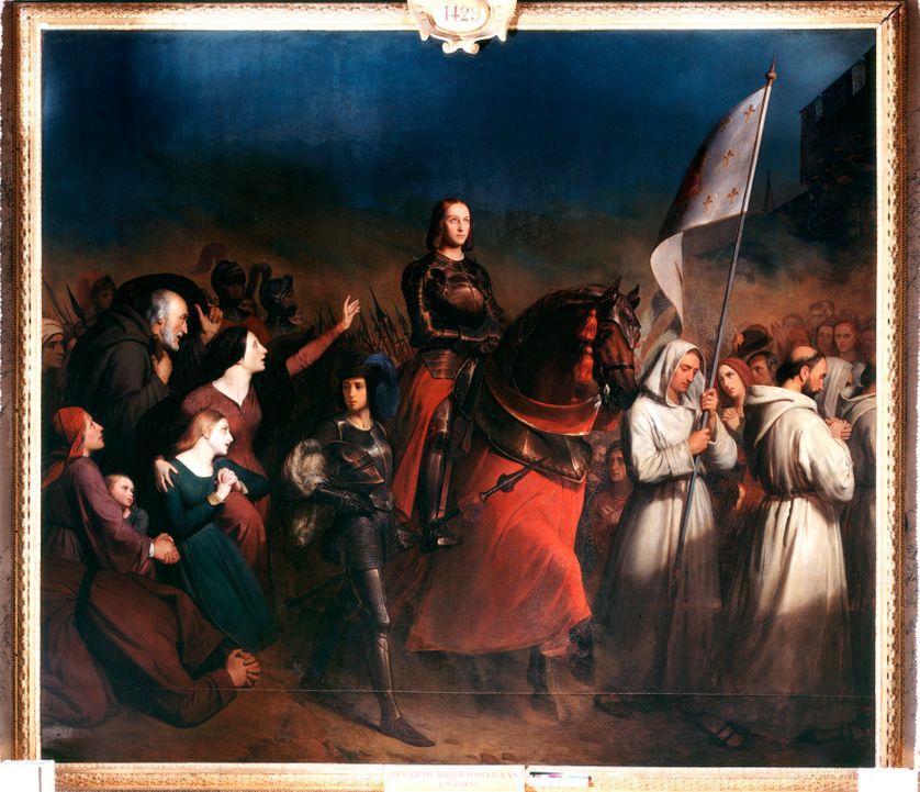 Jeanne d'Arc entrant à Orléans, par Henry Sheffer