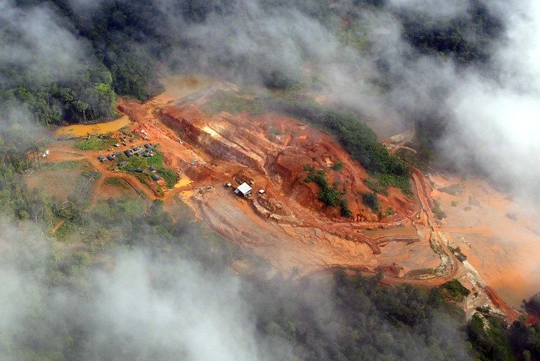 Le projet d'exploitation d'une mine d'Or en Guyane menace la biosphère d'un territoire déjà menacé.