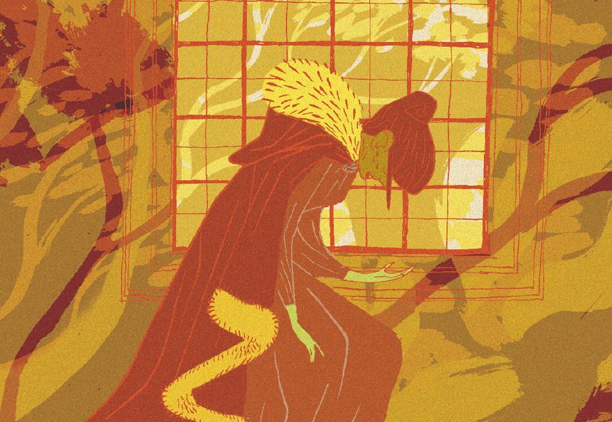 Tilda - détail d'une planche de "L'Âge d'or" de Cyril Pedrosa et Roxanne Moreil