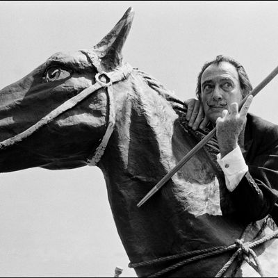 Salvador Dali à la Foire du Trône, 1965