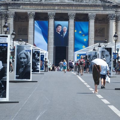 L'entrée au Panthéon de Simone et Antoine Veil