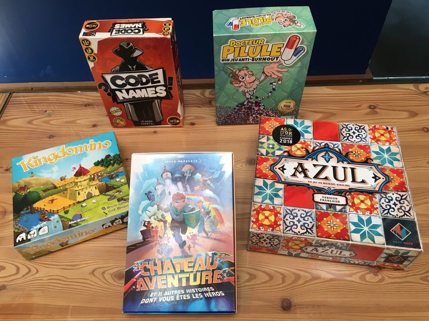 La sélection de jeux de société de Clément Faverial