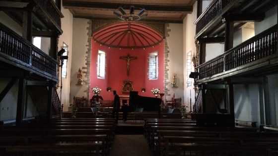 L'église de Guéthary - Frédérique Jourdaa