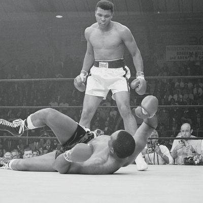 Match Cassius Clay contre Sonny Liston le 25 mai 1965