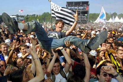 Si il y a bien un festival où le Gwenn Ha Du est de rigueur ce sont les Vieilles Charrues à Carhaix Si il y a bien un festival où le Gwenn Ha Du est de rigueur ce sont les Vieilles Charrues à Carhaix